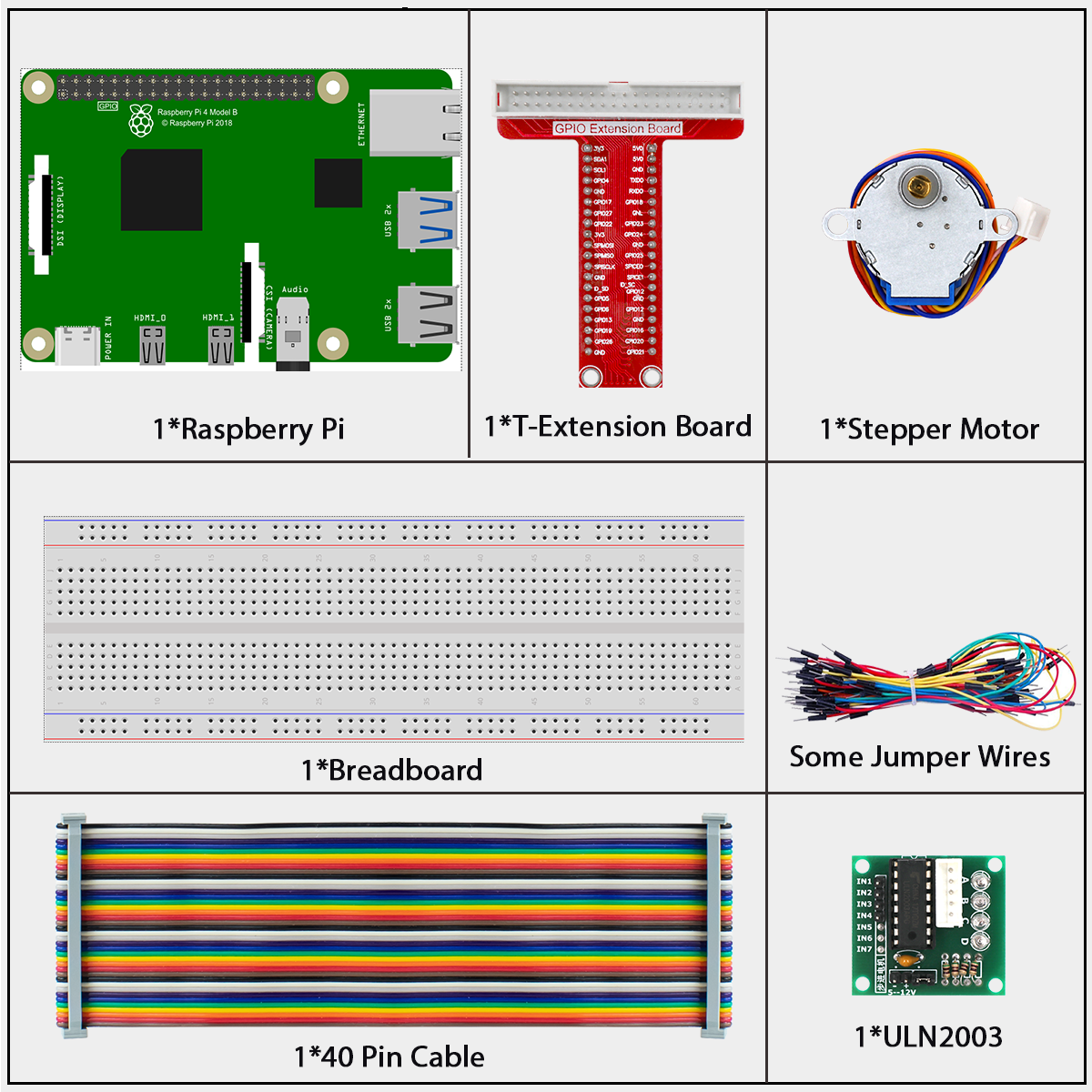 1.3.3 Stepper Motor  Super Starter Kit For Raspberry Pi documentation